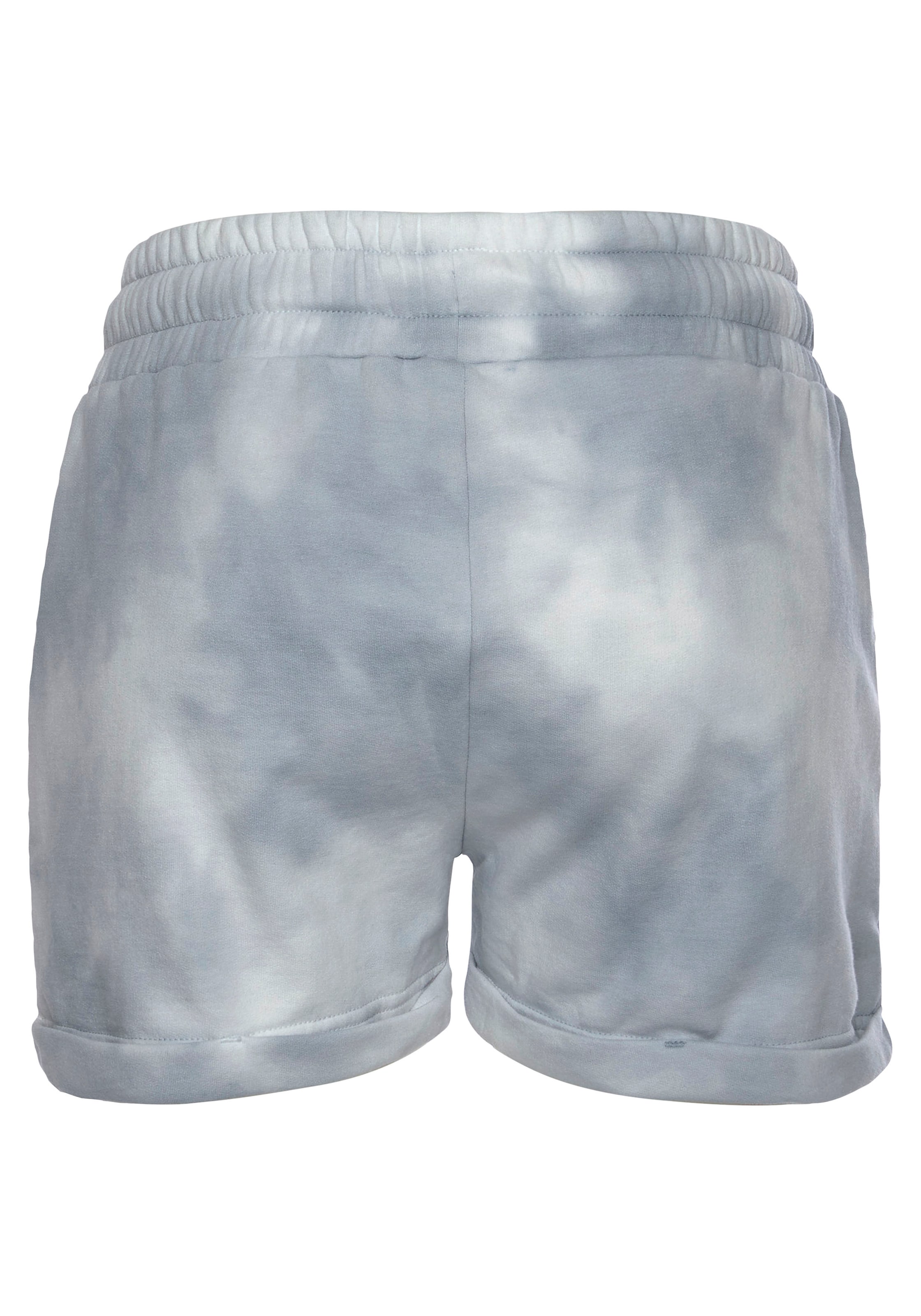 BENCH Pyjamashorts in Blau