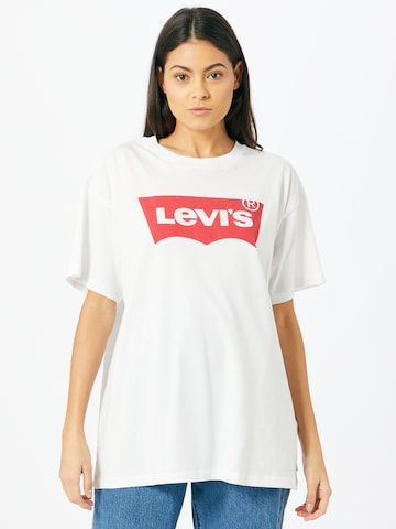 LEVI'S ® Oversizeshirt 'Graphic SS Roadtrip Tee' in Weiß: predná strana