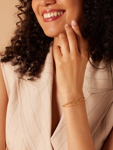 Lucardi Bracelet in Gold