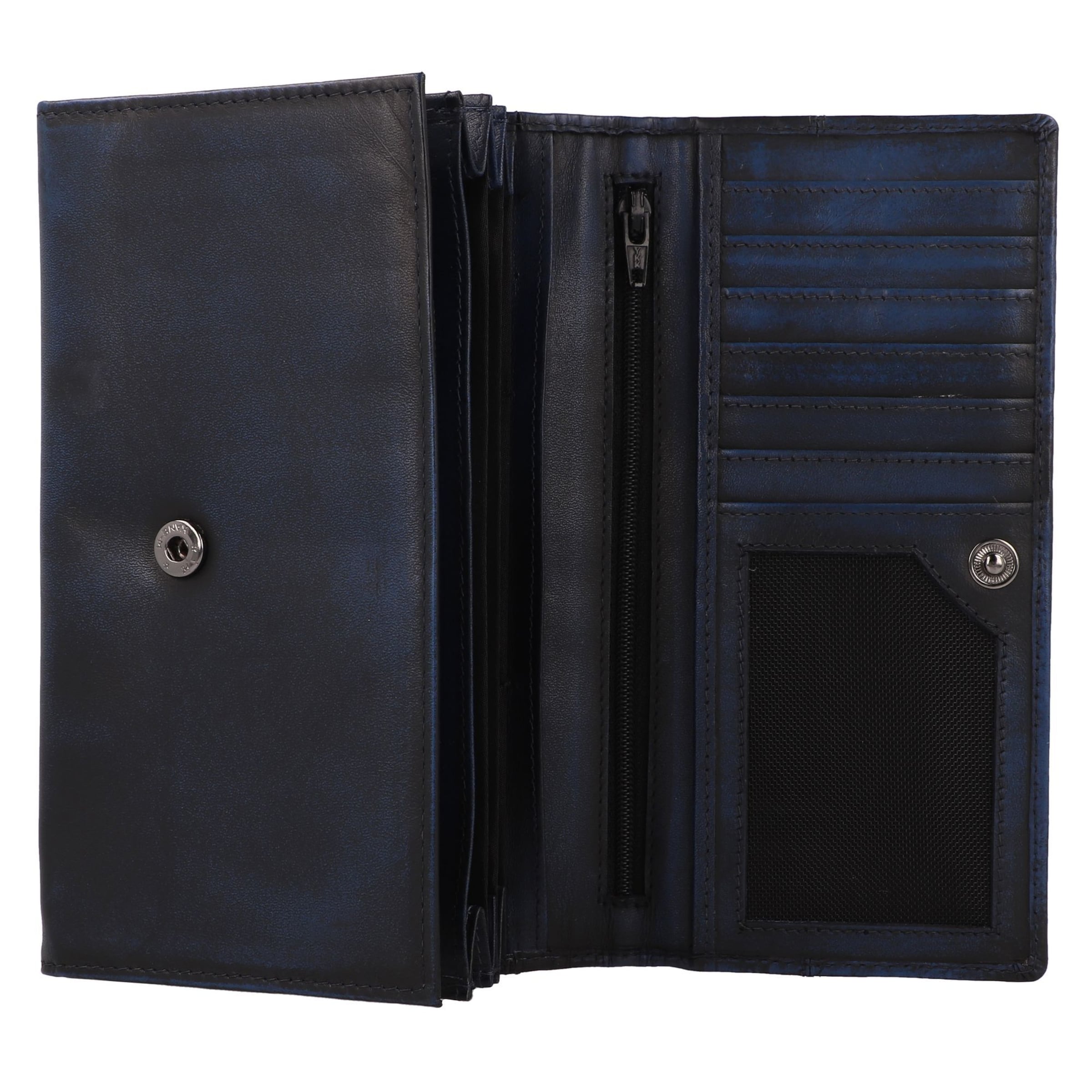 Porte-monnaies 'Destressed' GREENBURRY en bleu