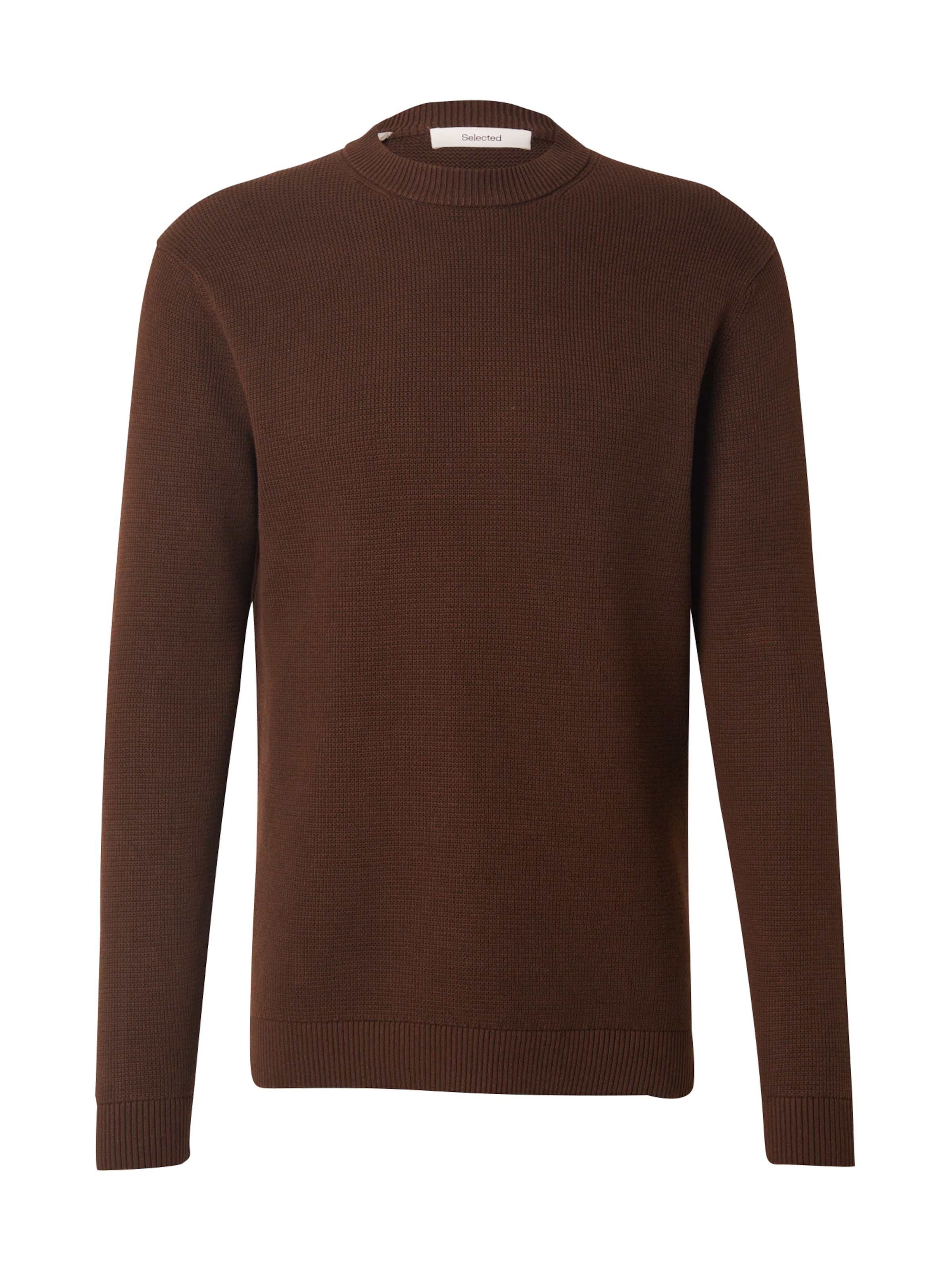 SELECTED Pullover 'SLHDANE' i brun: forside