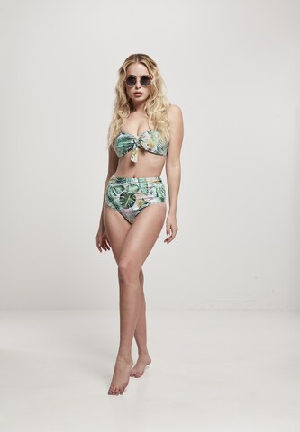 Bandeau Costum de baie două piese de la Urban Classics pe alb