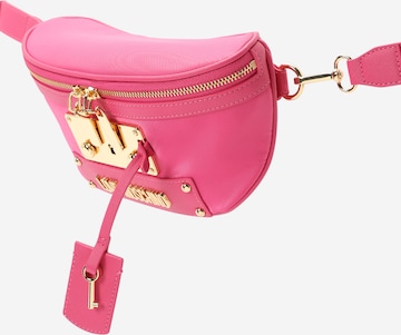 Love Moschino Fanny Pack 'TIMELESS' in Pink: front