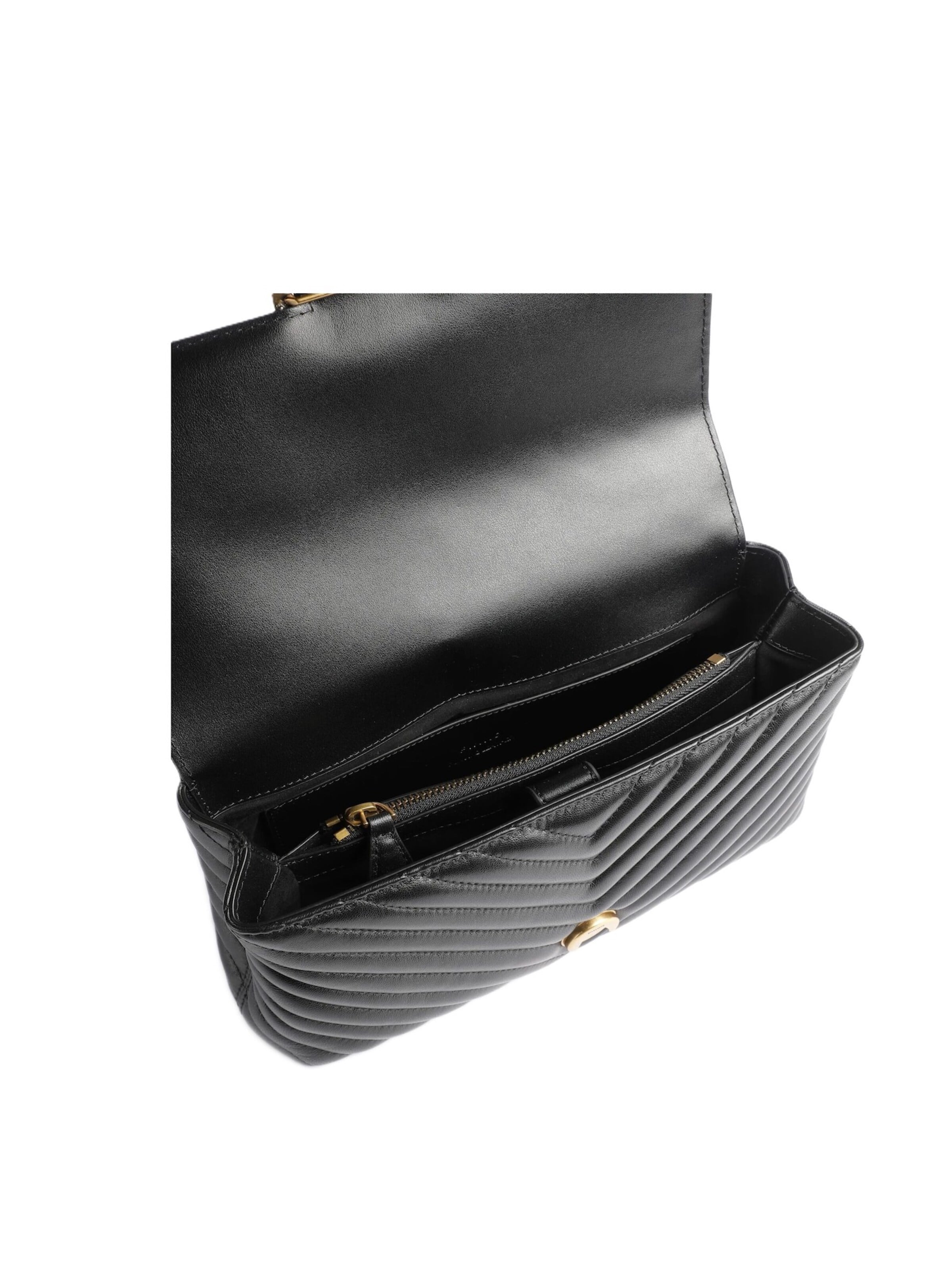 Borsa a tracolla '100043 A0GK' di PINKO in nero