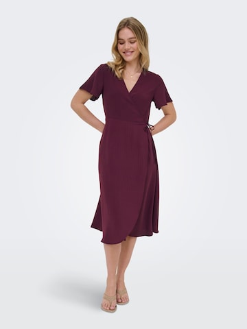 Robe 'ONLCali' ONLY en rouge