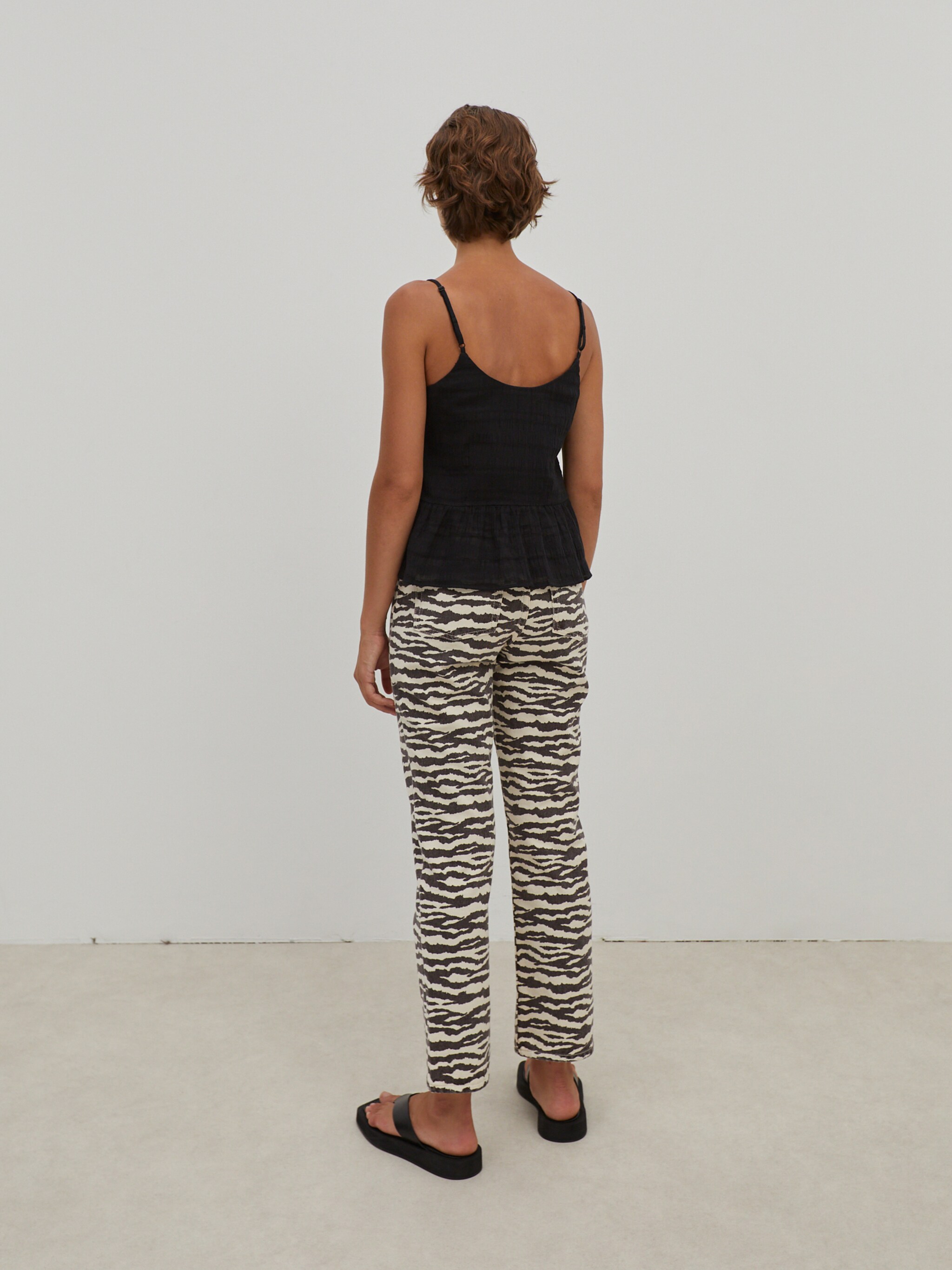 EDITED Producten Top 'Skye' Zwart