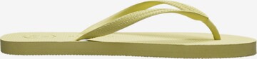 Ethletic T-Bar Sandals 'Flip' in Yellow