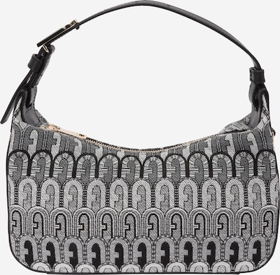 FURLA Sacs à main 'Flow S' en gris / noir / blanc, Vue avec produit