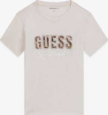 GUESS Shirt in Beige: front