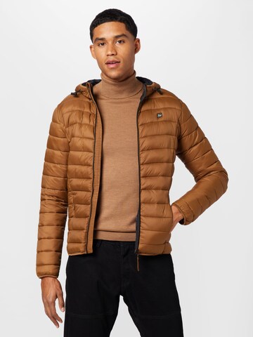 BLEND Between-Season Jacket 'Romsey' in Brown: front