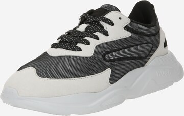 HUGO Sneakers laag 'Leon' in Grijs: voorkant