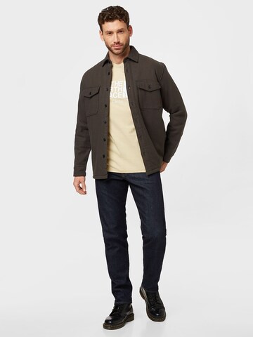 Coupe regular Chemise 'Miles' R.D.D. ROYAL DENIM DIVISION en gris