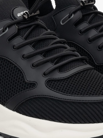 ES8 Sneakers laag '02-174-5' in Zwart