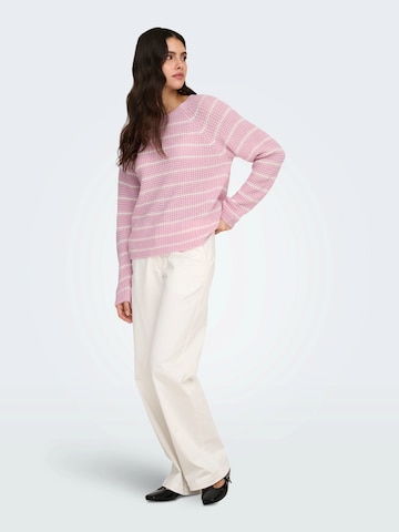 JDY Sweater 'JDYEllen' in Pink