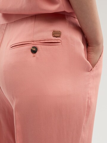 Wide Leg Pantalon Trussardi en rose