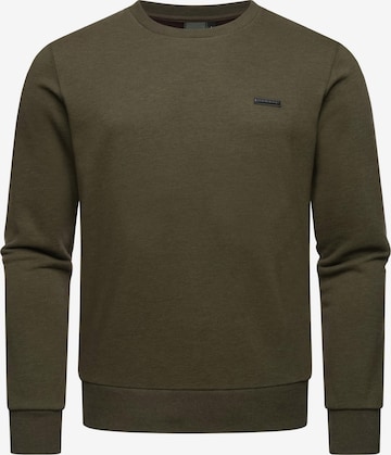 Ragwear Sweatshirt 'Indie' in Green: front