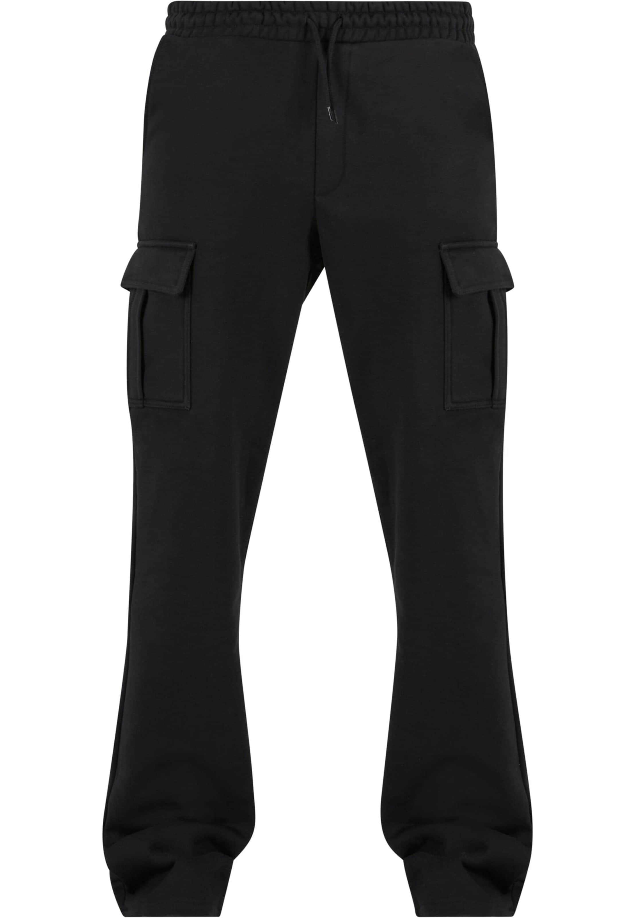 regular Pantaloni cargo di Urban Classics in nero: frontale
