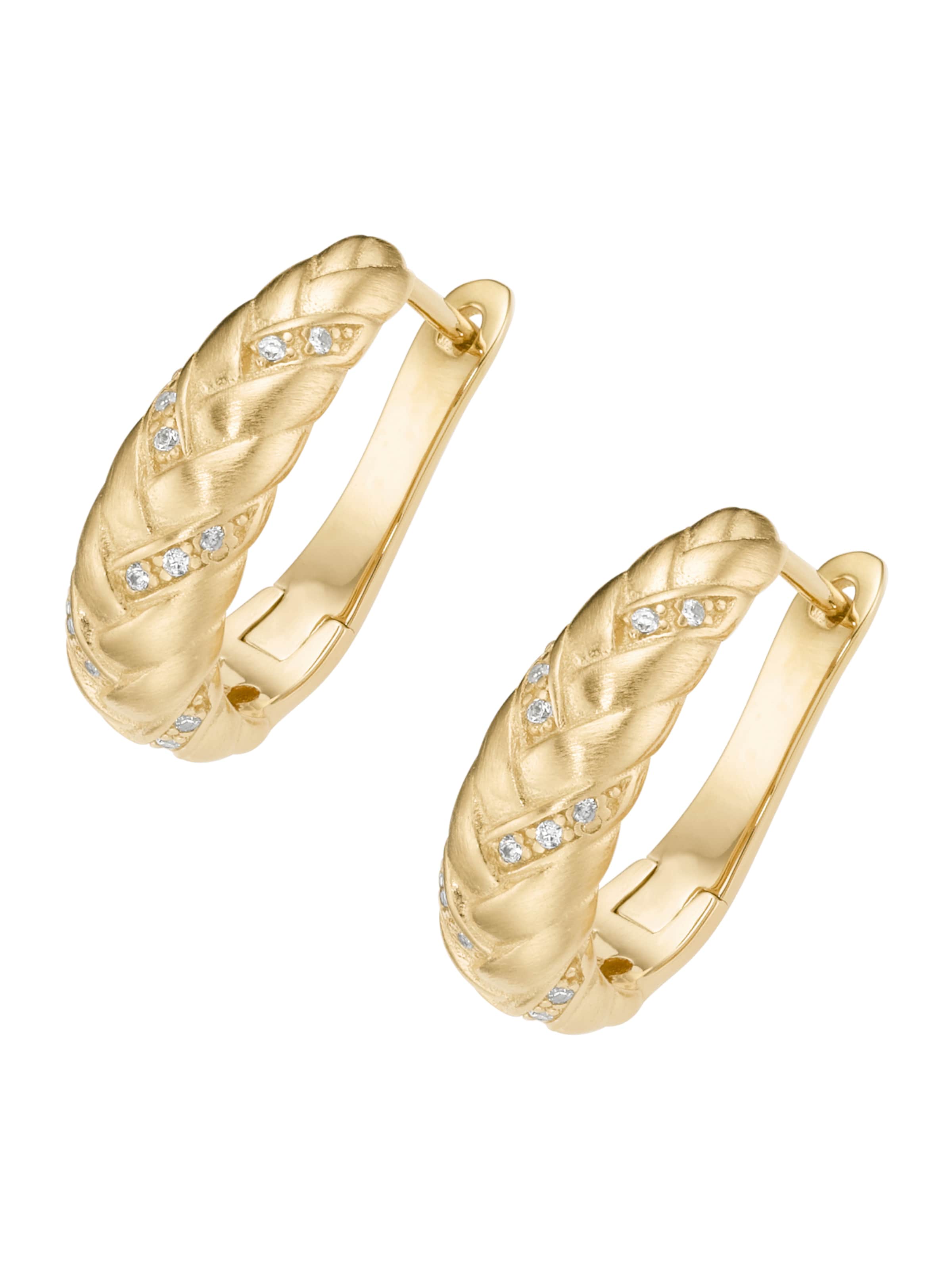 Boucles d'oreilles Smart Jewel en or : devant