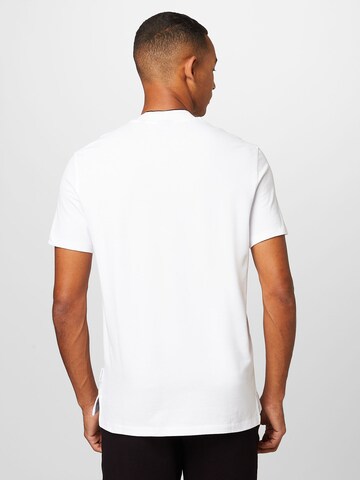 balta ARMANI EXCHANGE Marškinėliai