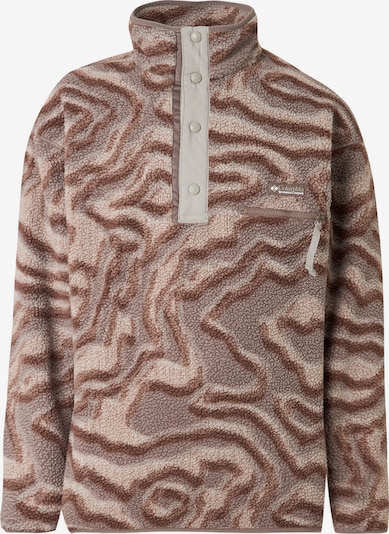 COLUMBIA Sportska sweater majica 'Helvetia™ II' u hrđavo smeđa / cappuccino / prljavo roza, Pregled proizvoda