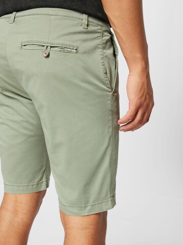 Pepe Jeans - Slimfit Calças chino 'MC QUEEN' em verde