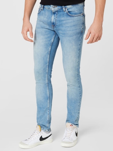 Coupe slim Jean 'Loom' Only & Sons en bleu : devant