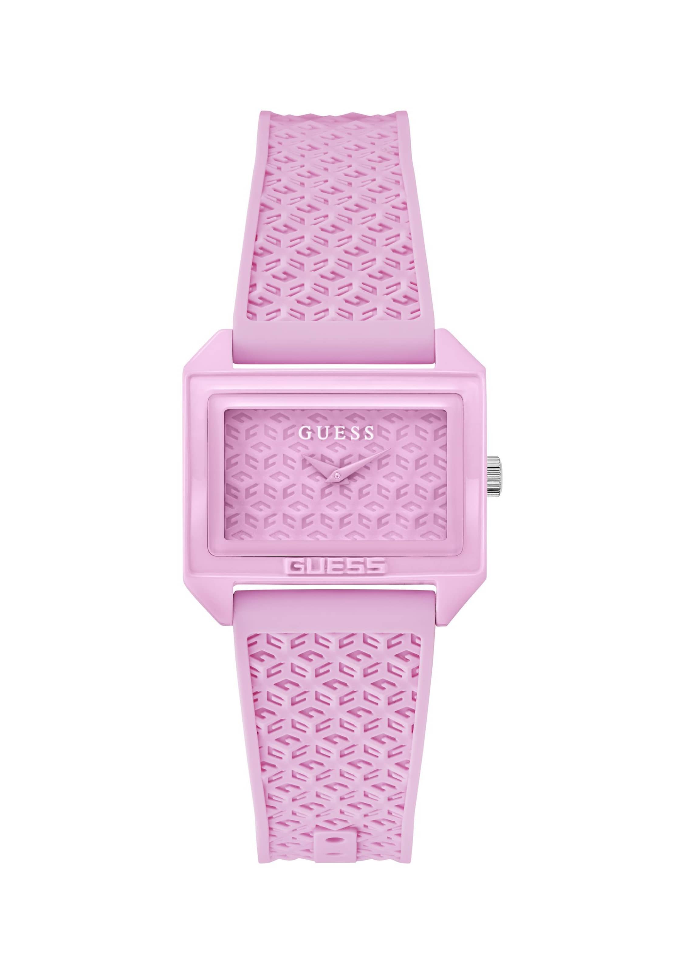 GUESS Uhr 'Mod Pop' in Pink: Vorderseite