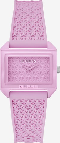 GUESS Analoog horloge 'Mod Pop' in Roze: voorkant