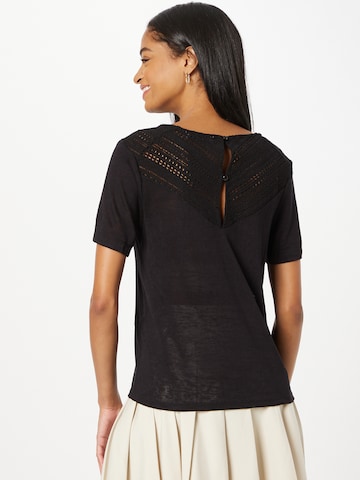 T-shirt 'Asya' ABOUT YOU en noir