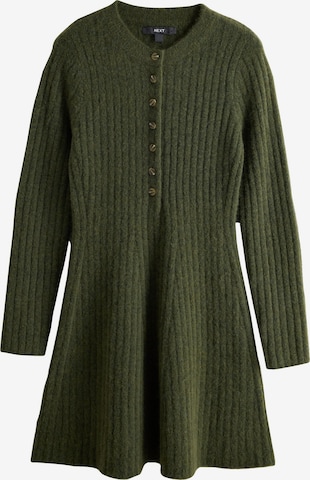 Next Knit dress in Green: front