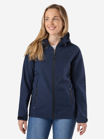 SWEDEMOUNT Outdoorjacke 'Stryn'‌‌‌‌‌‌‌‌ in Blau: Vorderseite