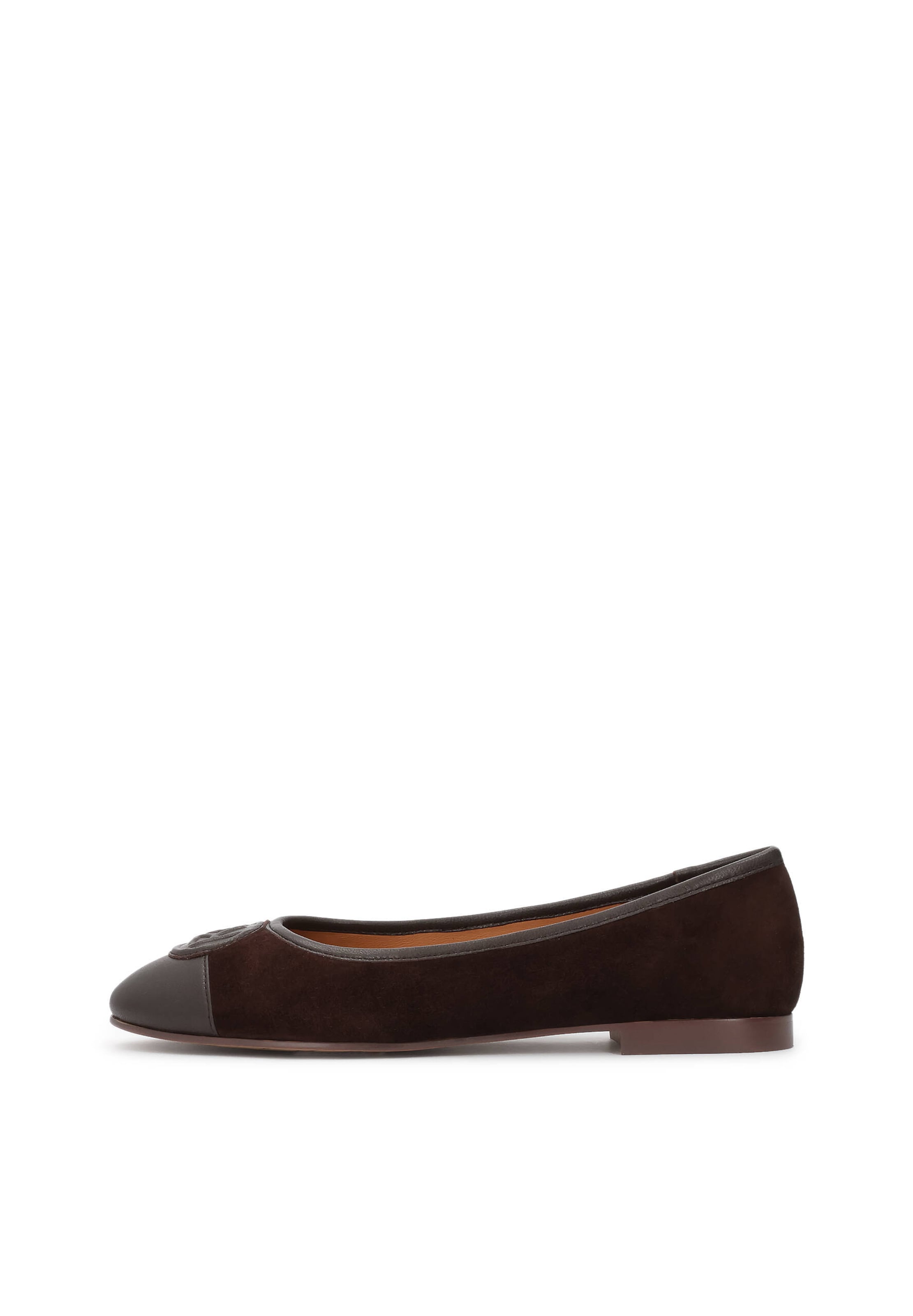 Kazar Ballet Flats in 35 in Dark brown, Item view