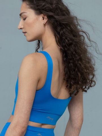 Bustier Soutien-gorge de sport Hey Honey en bleu