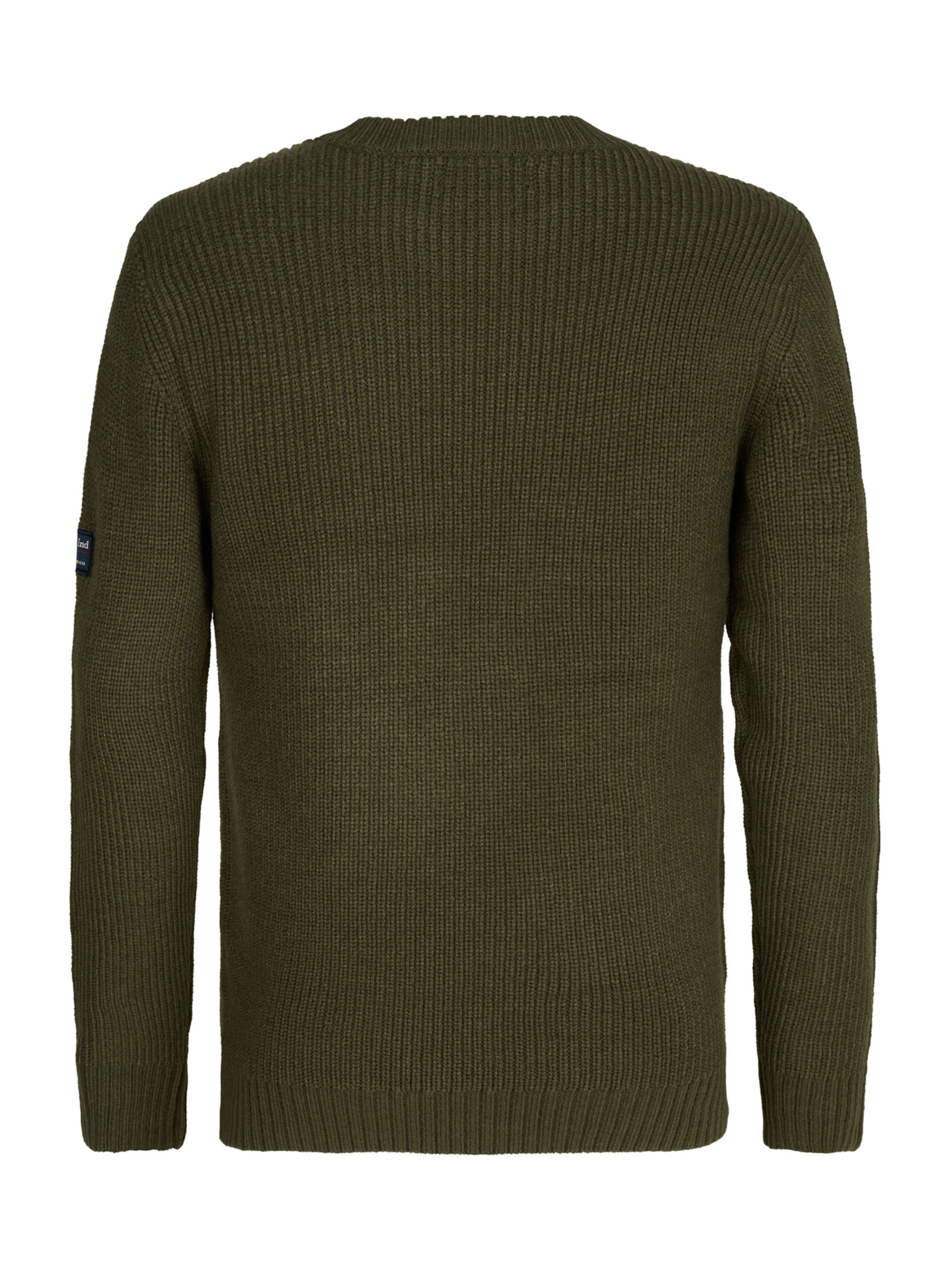 Petrol Industries Pullover in Grün