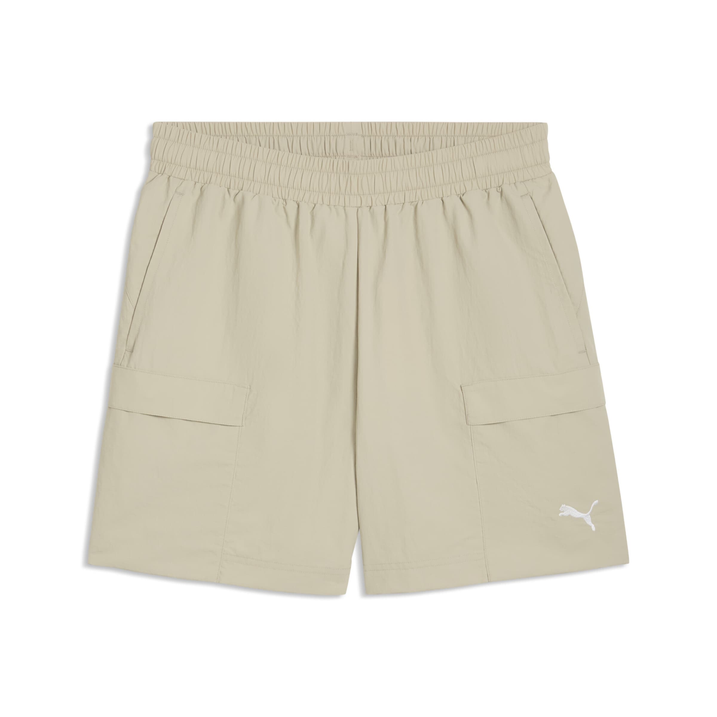 PUMA Cargo Pants 'Wardrobe Ess' in Beige: front