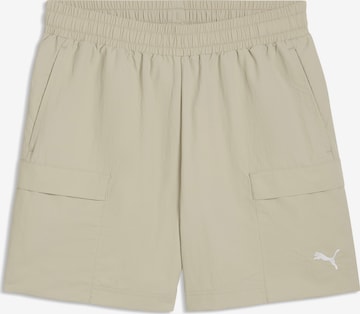 PUMA Cargo Pants 'Wardrobe Ess' in Beige: front