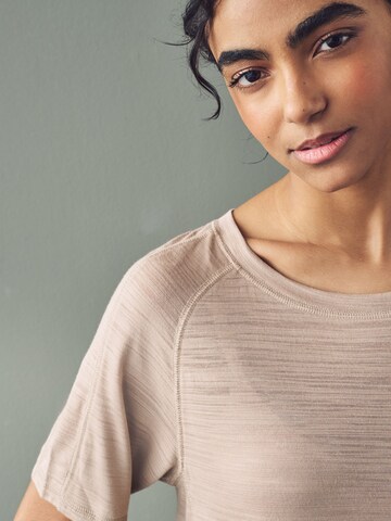Next Functioneel shirt in Beige