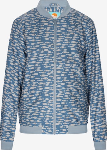 beach budzPrijelazna jakna - plava boja: prednji dio