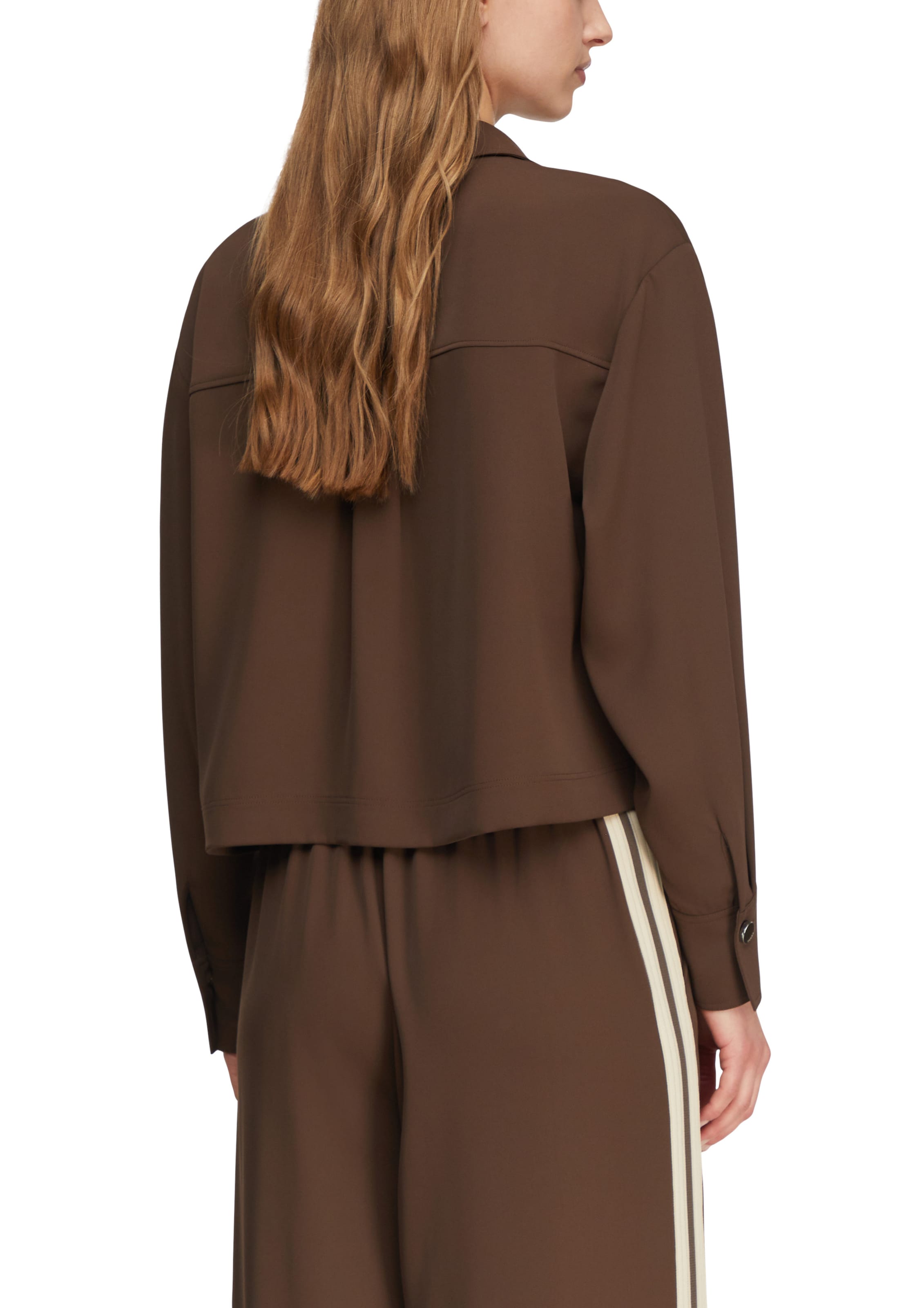 COMMA Bluse in Braun