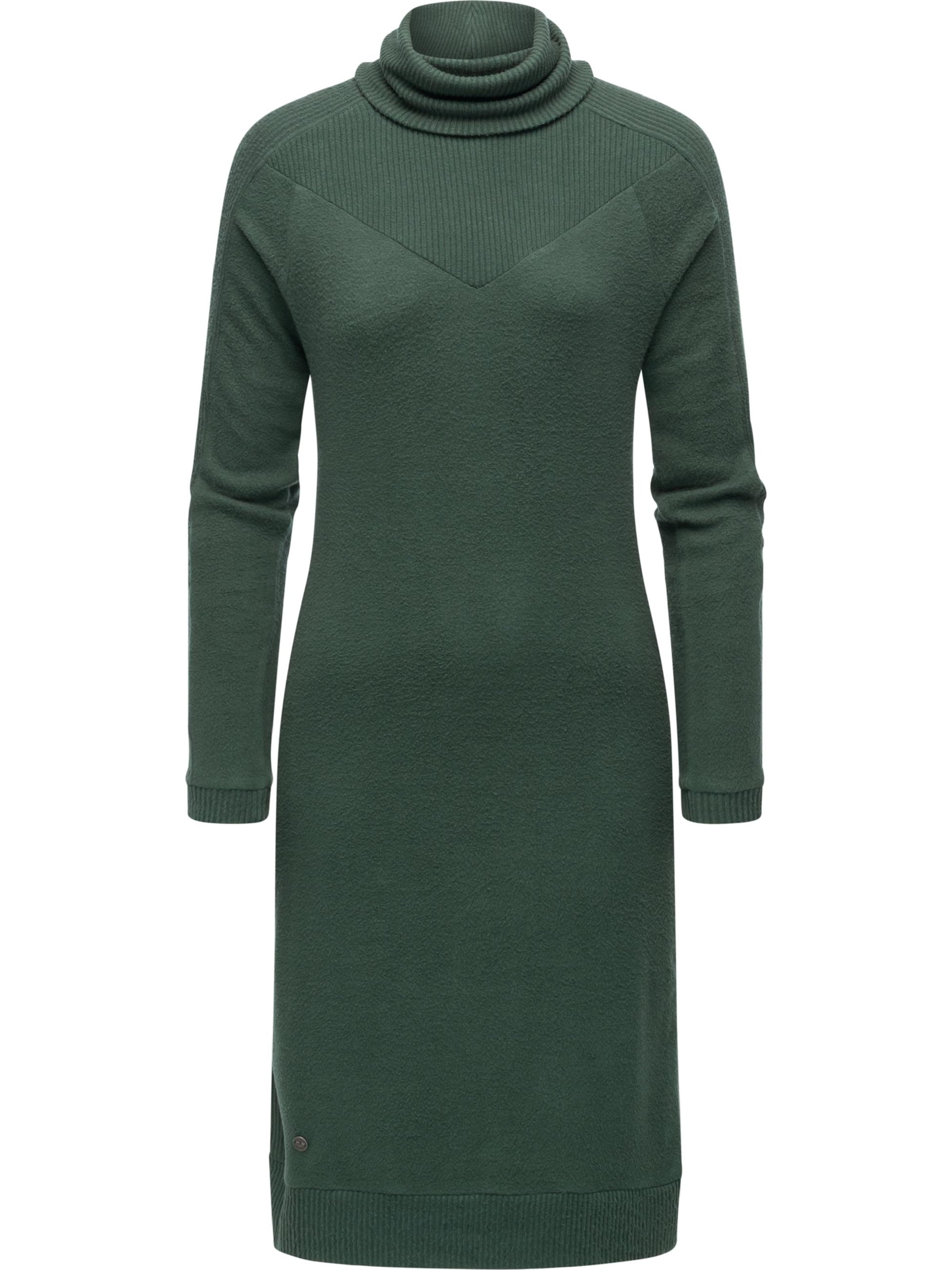 Ragwear Jurk 'Peona' in Groen: voorkant