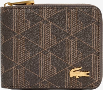 LACOSTE Portmonetka 'The Blend' w kolorze brązowy: przód
