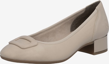 Ballerina di Rieker in beige: frontale
