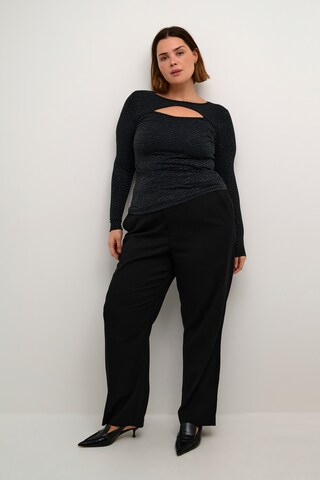 KAFFE CURVE Shirt 'KC Cellia' in Black