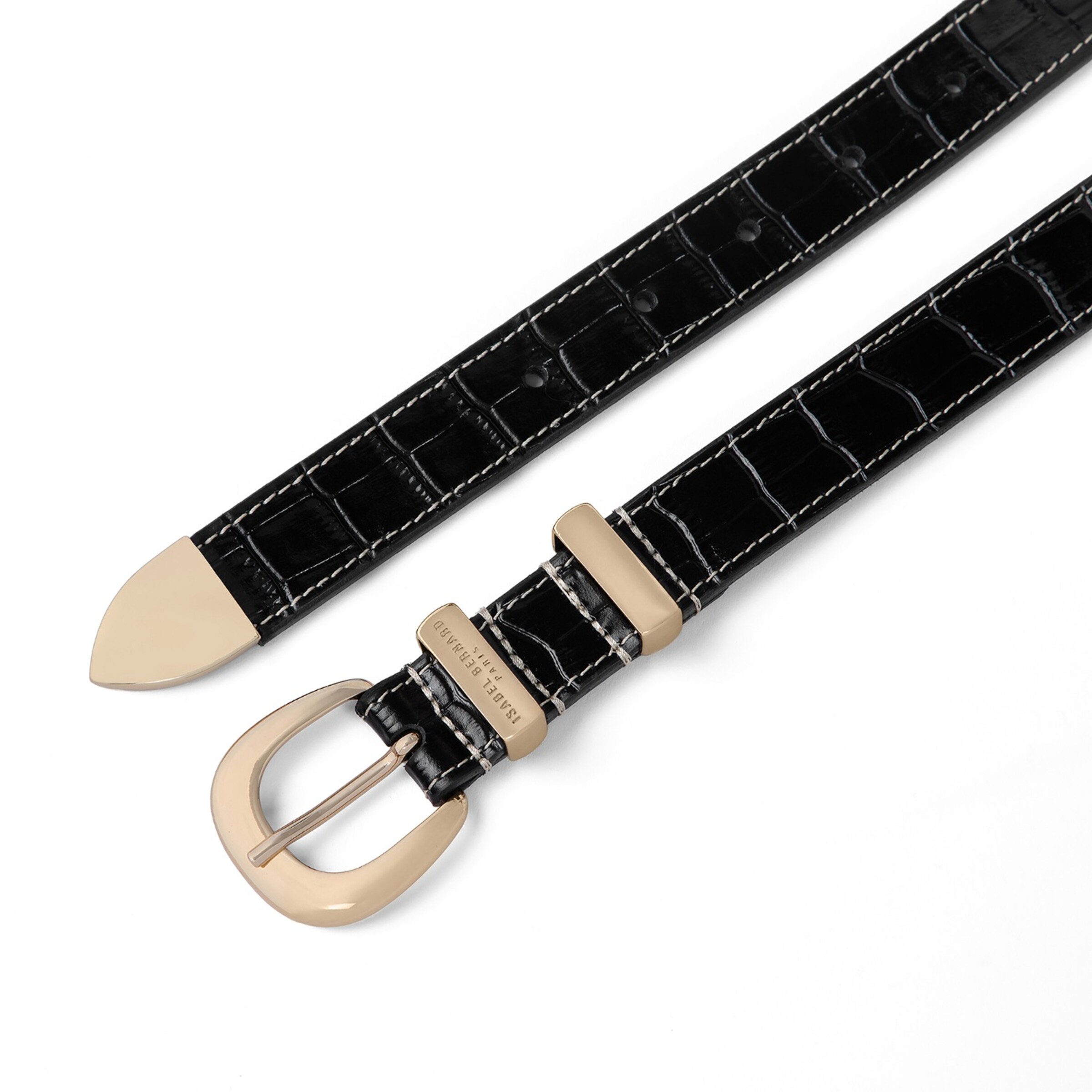 Ceinture Isabel Bernard en noir