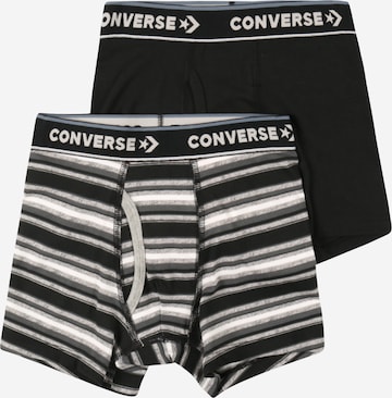 CONVERSE Underpants in Black: front