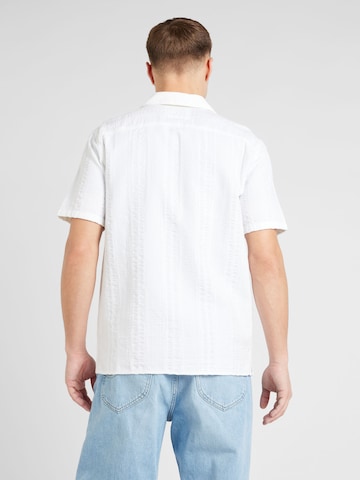 HOLLISTER Regular fit Button Up Shirt in White