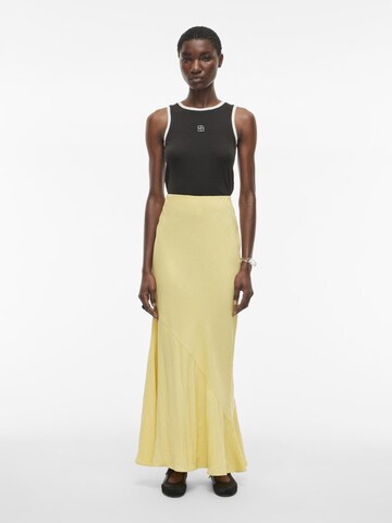 Jupe ROUGE EDIT en jaune