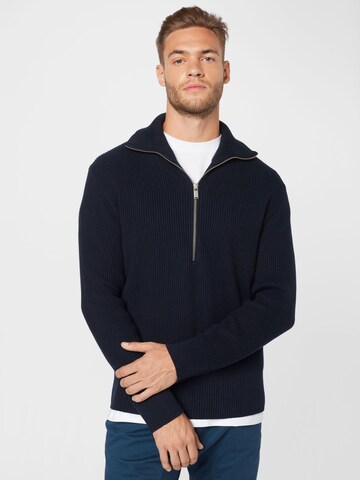 DRYKORN Sweater 'MANUELO' in Blue: front