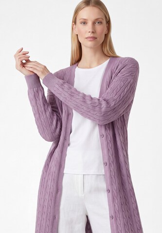 usha WHITE LABEL - Abrigo de punto en rosa