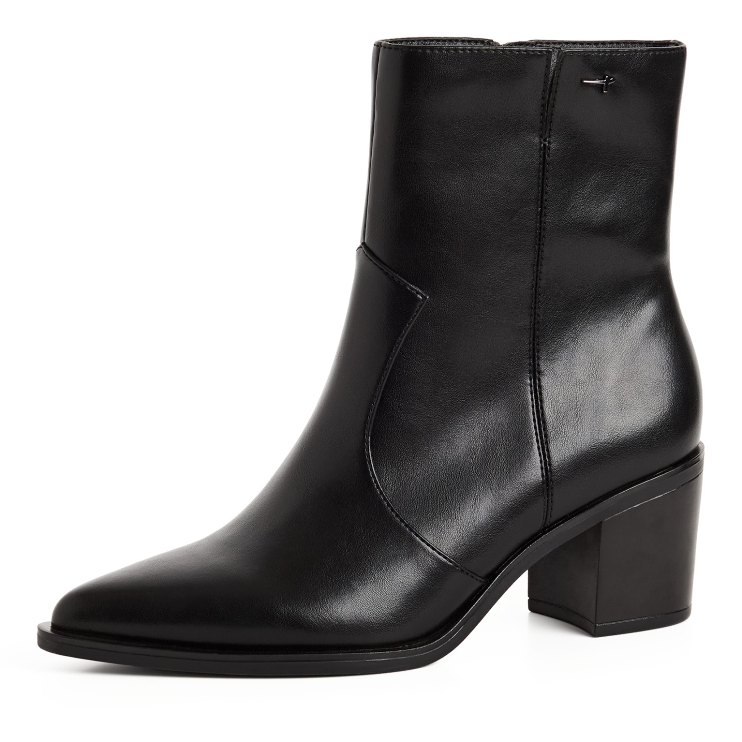 Tamaris - Botas de tobillo en negro: frente